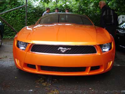 Ford Mustang at Goodwood WEB